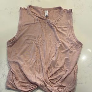 Never worn Alo yoga pink tank